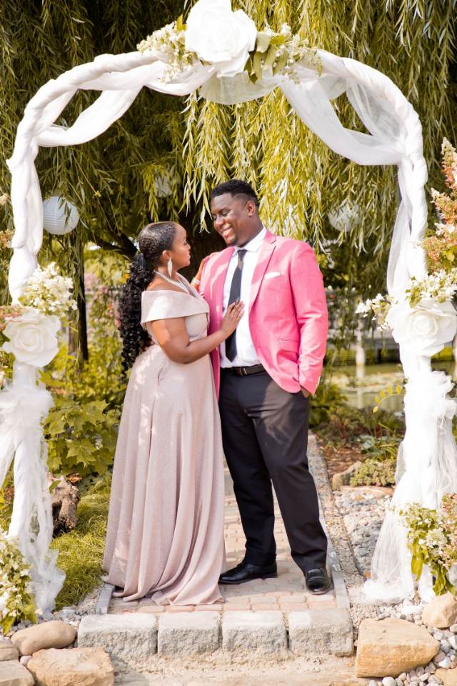 Wedding moment