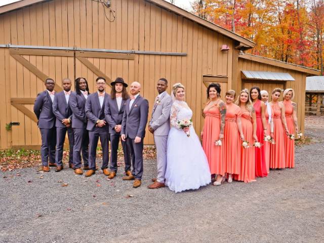 Wedding moment